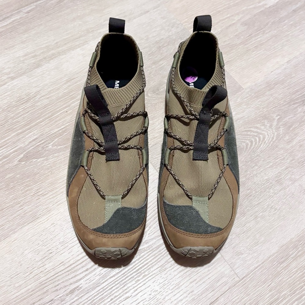 Merrell Men's Green and Brown Athletic Shoes